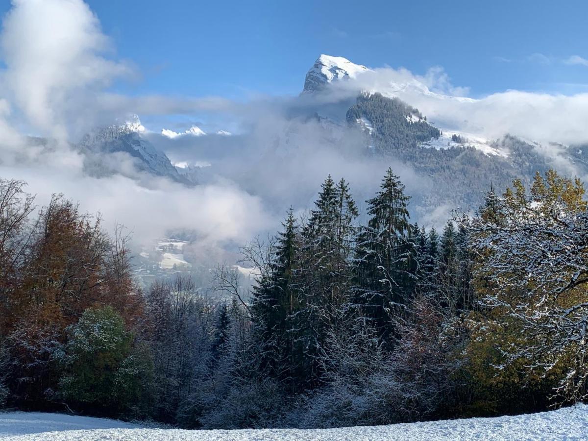 Maison Du Bourg Samoëns Esterno foto